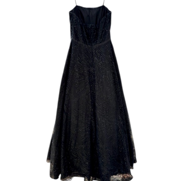 Black Sequin Formal Gown - Say Yes To The Dress Collection - Size 11/12 - Picture 5 of 10